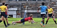 USA vs Fiji scrimmage at Mt. St. Mary's. Photo David Hughes.