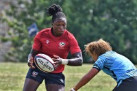 USA vs Fiji scrimmage at Mt. St. Mary's. Photo David Hughes.