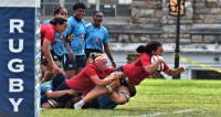 USA vs Fiji scrimmage at Mt. St. Mary's. Photo David Hughes.