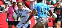 Emily Henrich cuts back. David Hughes photo.