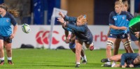 Carly Waters warming up. Ian Muir photo.