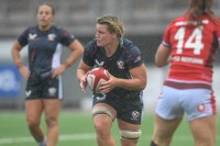 Rachel Johnson is a key part of the USA leadership group. Photo USA Rugby