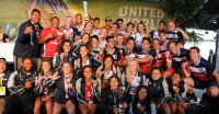 Utah Lions boys and girls at the United World Games. Photo: Utah Academy.