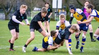 The Loggers in action in BC. Daniel Usher-BC Rugby.