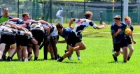 Minnesota U17s attack off the scrum. Kim McVety photo.