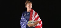 Kate Zackary will lead the USA out against Italy on Sunday (Saturday in the US). Photo Rugby World Cup.