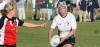 Pam Kosanke with the USA 7s team in San Diego in 2008. Ian Muir photo.