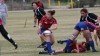 Ines Rodriguez with the USA 7s team in 2008 in San Diego, Photo Ed Hagerty.