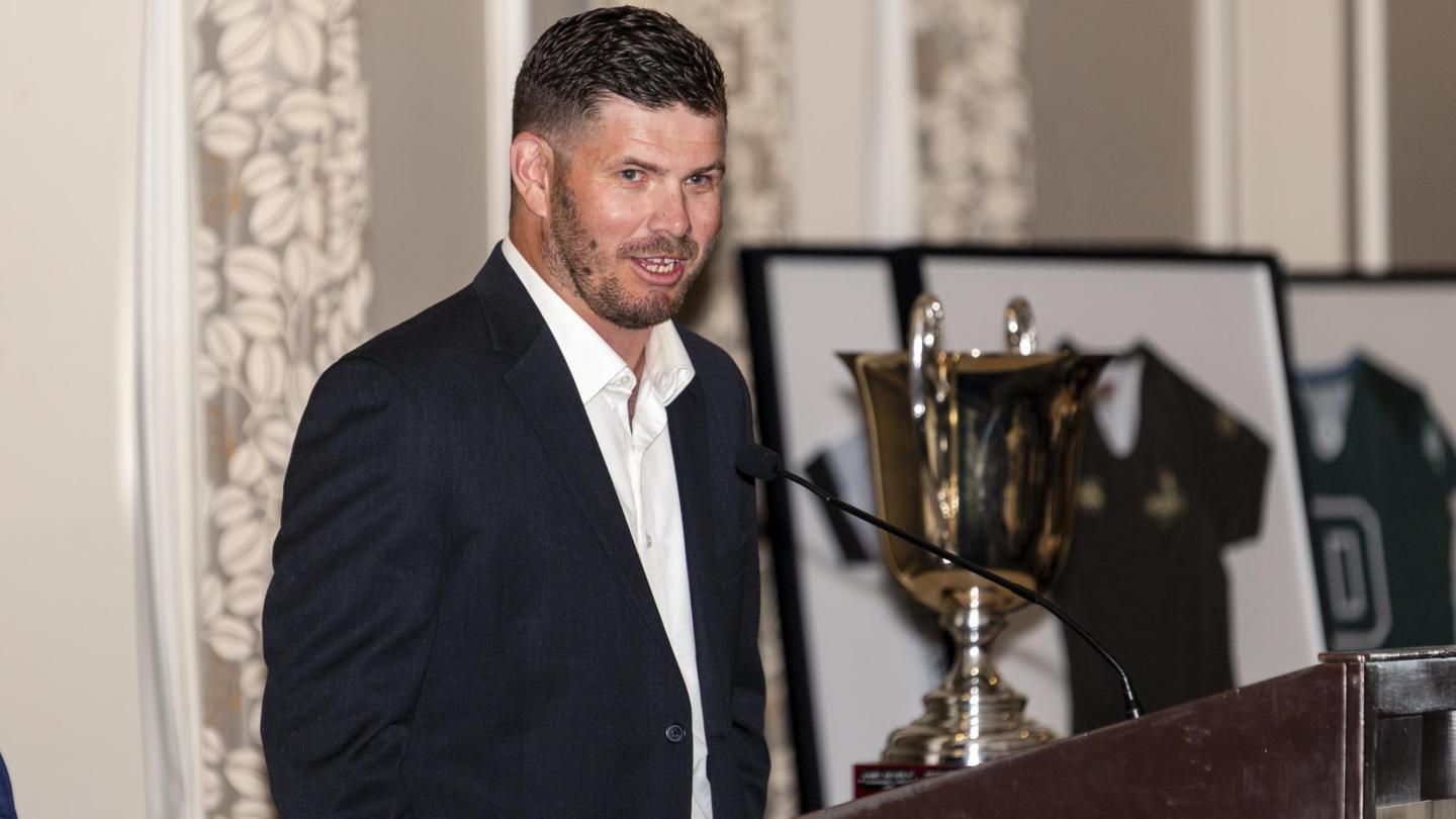 Todd Thornley speaking at the Washington Athletic Club