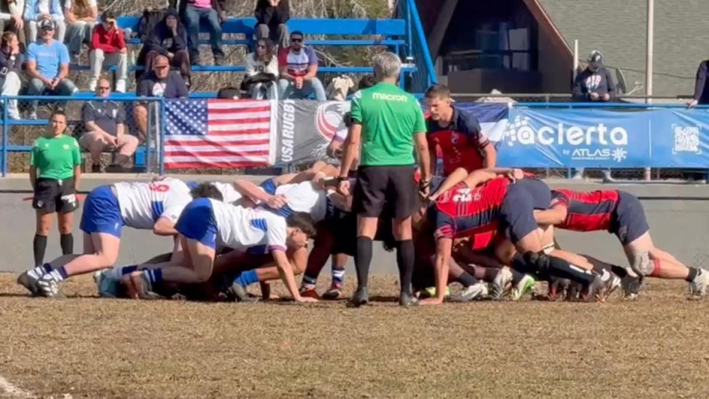 EIRA scrum on tour in Chile.