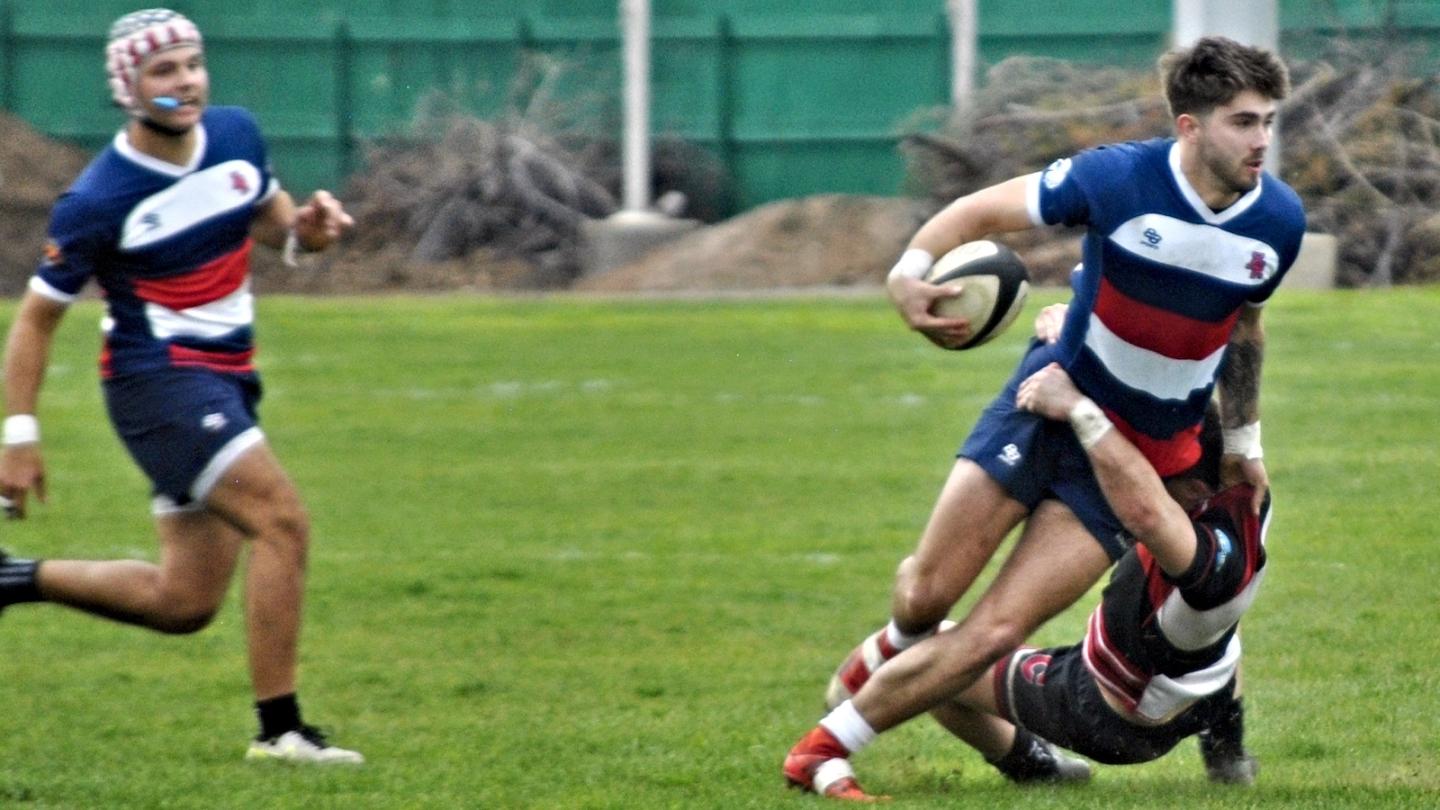 Haydn Williams scored four tries for ARC v SFSU.