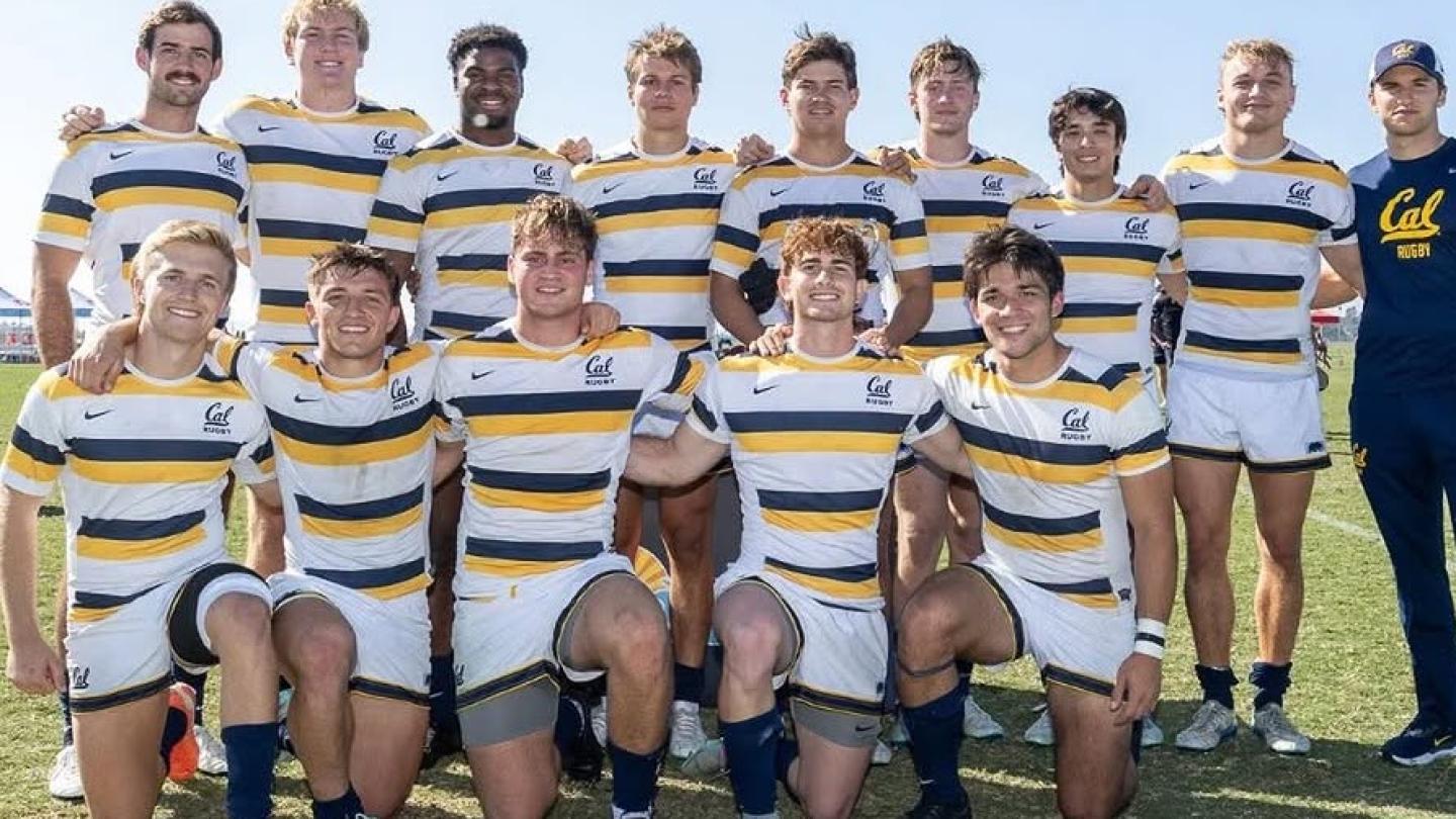 The Cal team that won the West Coast 7s.