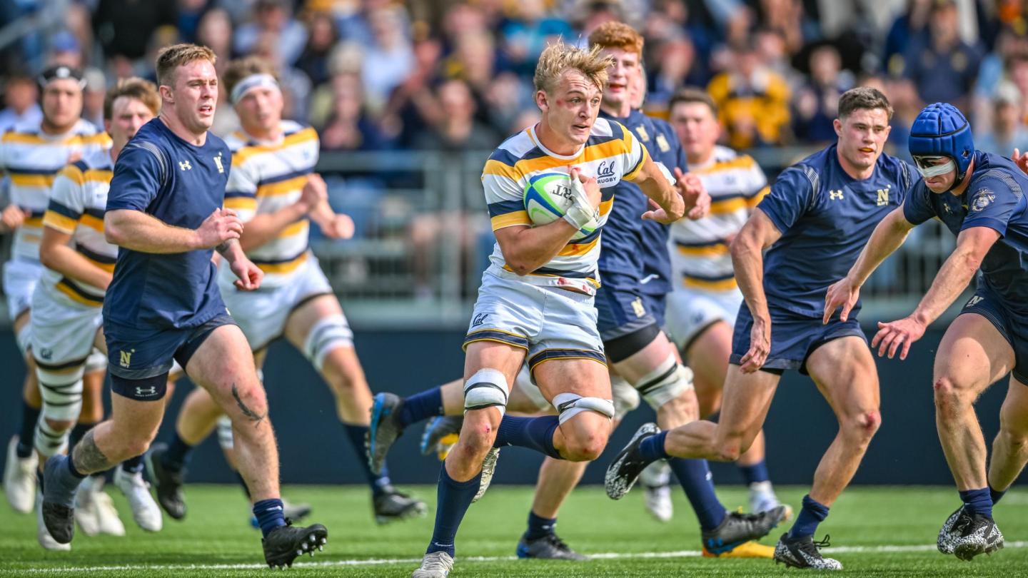 It was a big day at Cal vs Navy. Photo Cal Rugby.