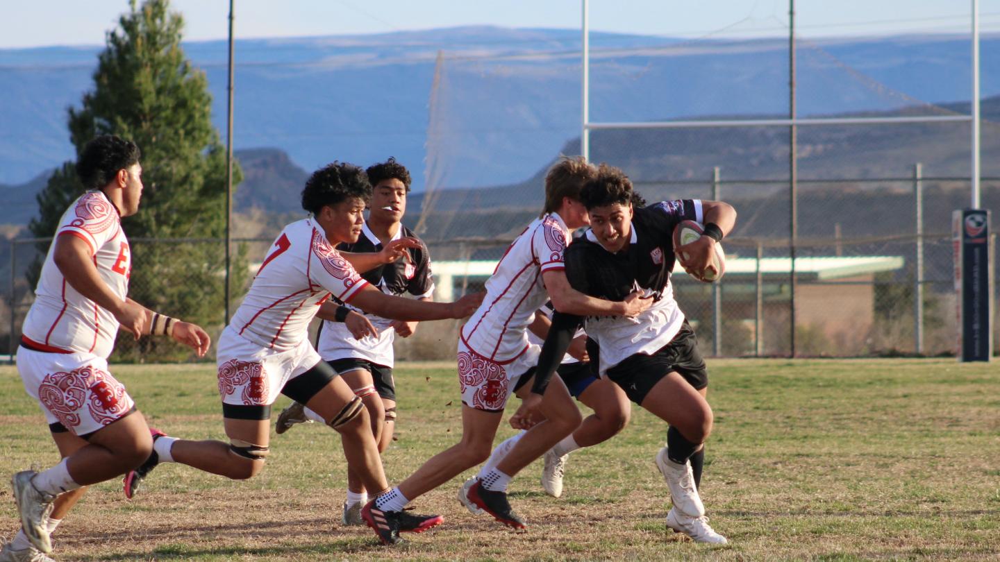 LCA vs East in the 2024 Puriri Invitational. Photo Alex Goff.