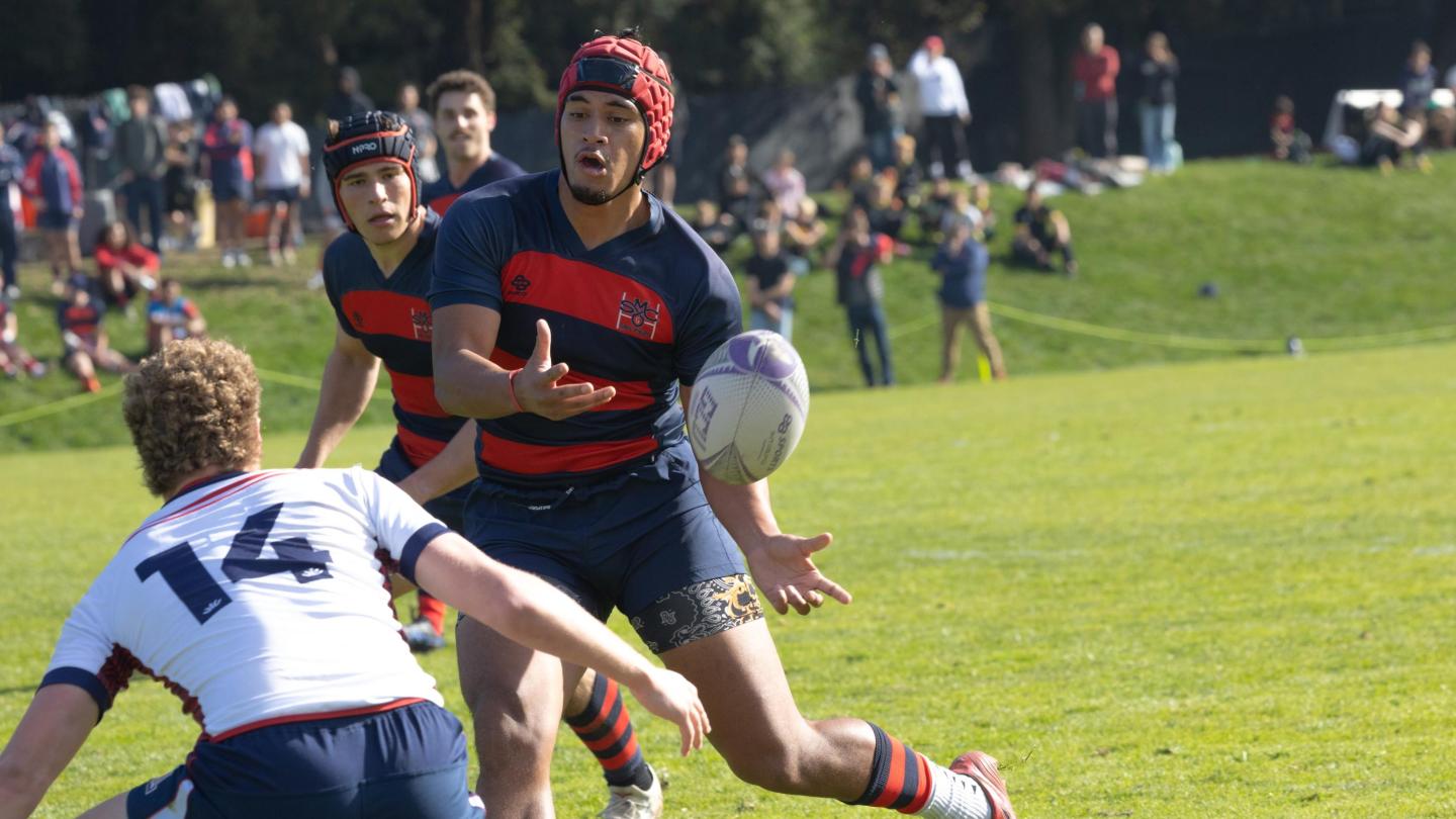 Saint Mary's unleashed their open field play. photo Ruth Harper.
