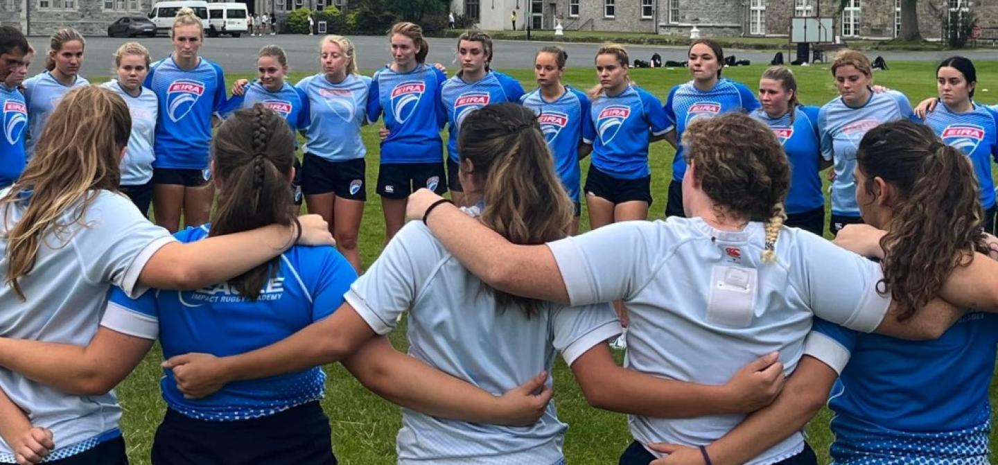 eira girls huddle 2 eira girls huddle 2