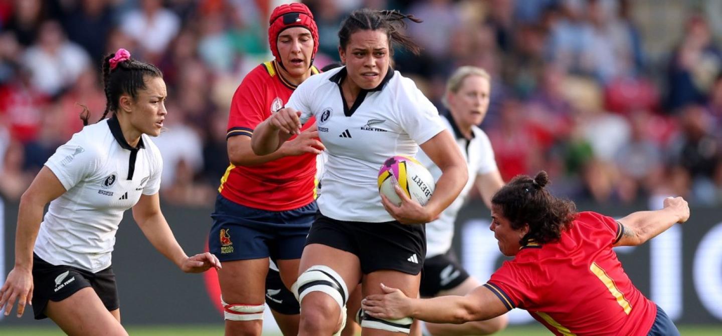 new zealand v spain   womens rugby world cup 2025