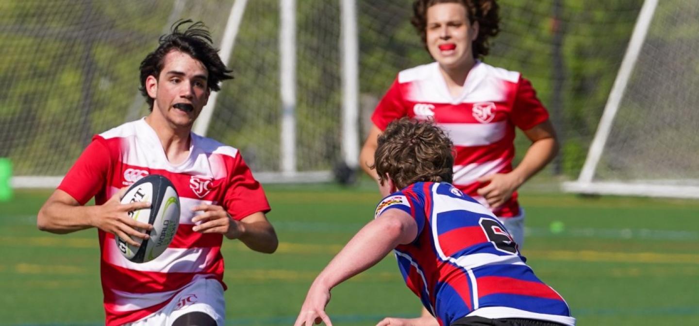 st. johns center paul carvajal looking for space against dematha st. johns center paul carvajal looking for space against dematha