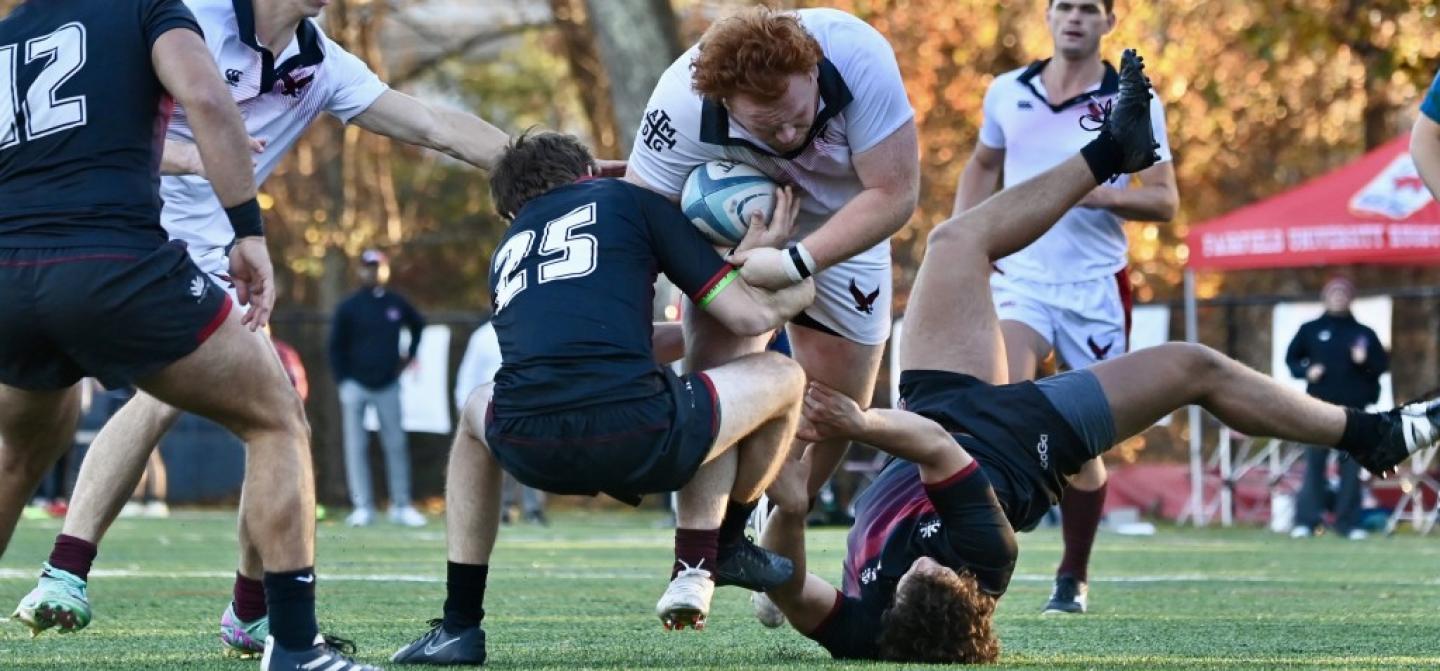 UMass vs Boston College from 2024. Photo @CoolRugbyPhotos.