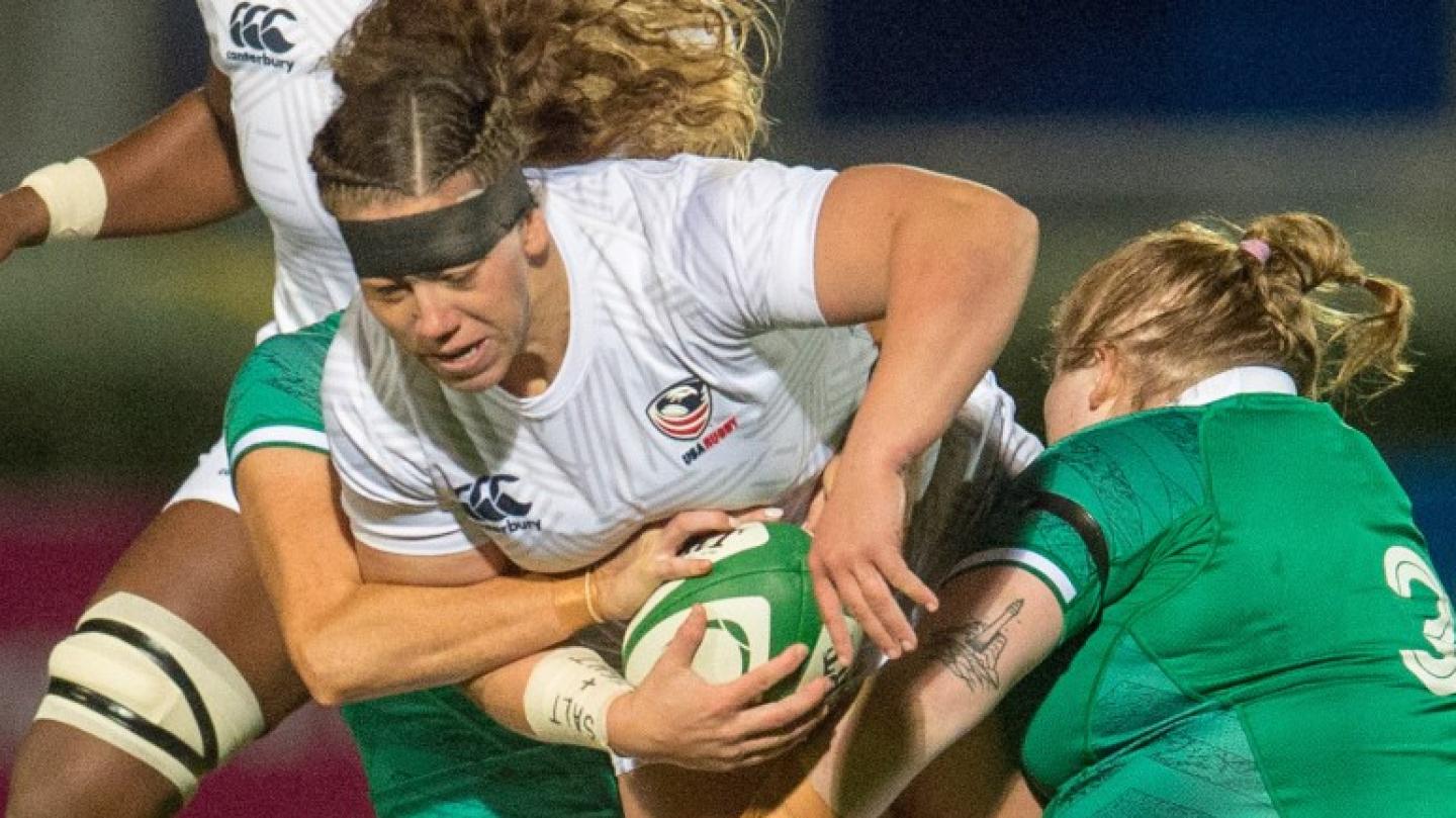 USA WNT v Ireland Hope Rogers: 2021 Ian Muir