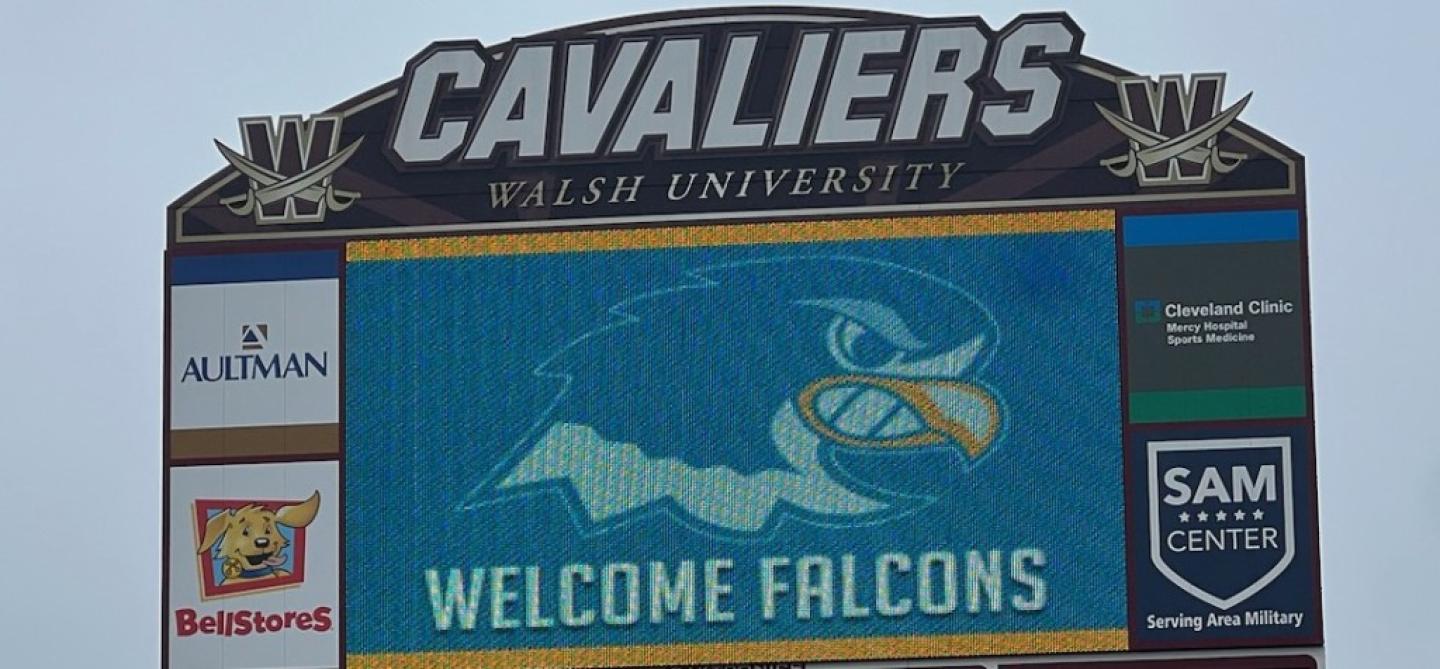 walsh cavaliers with falcon walsh cavaliers with falcon